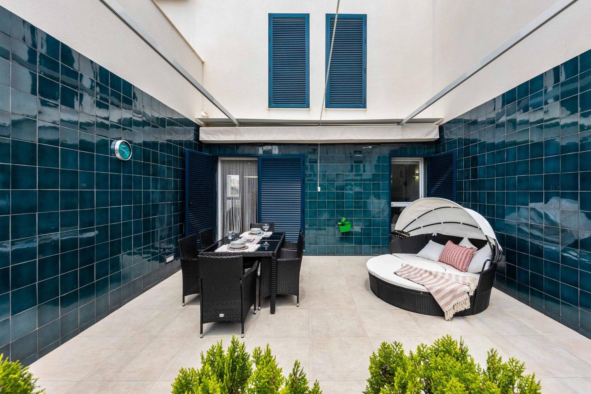 Turquesa Del Mar - Sun & Beach & Golf & Bike - Large Terrace Ground-Floor Spanish Apartment Dehesa de Campoamor  Luaran gambar
