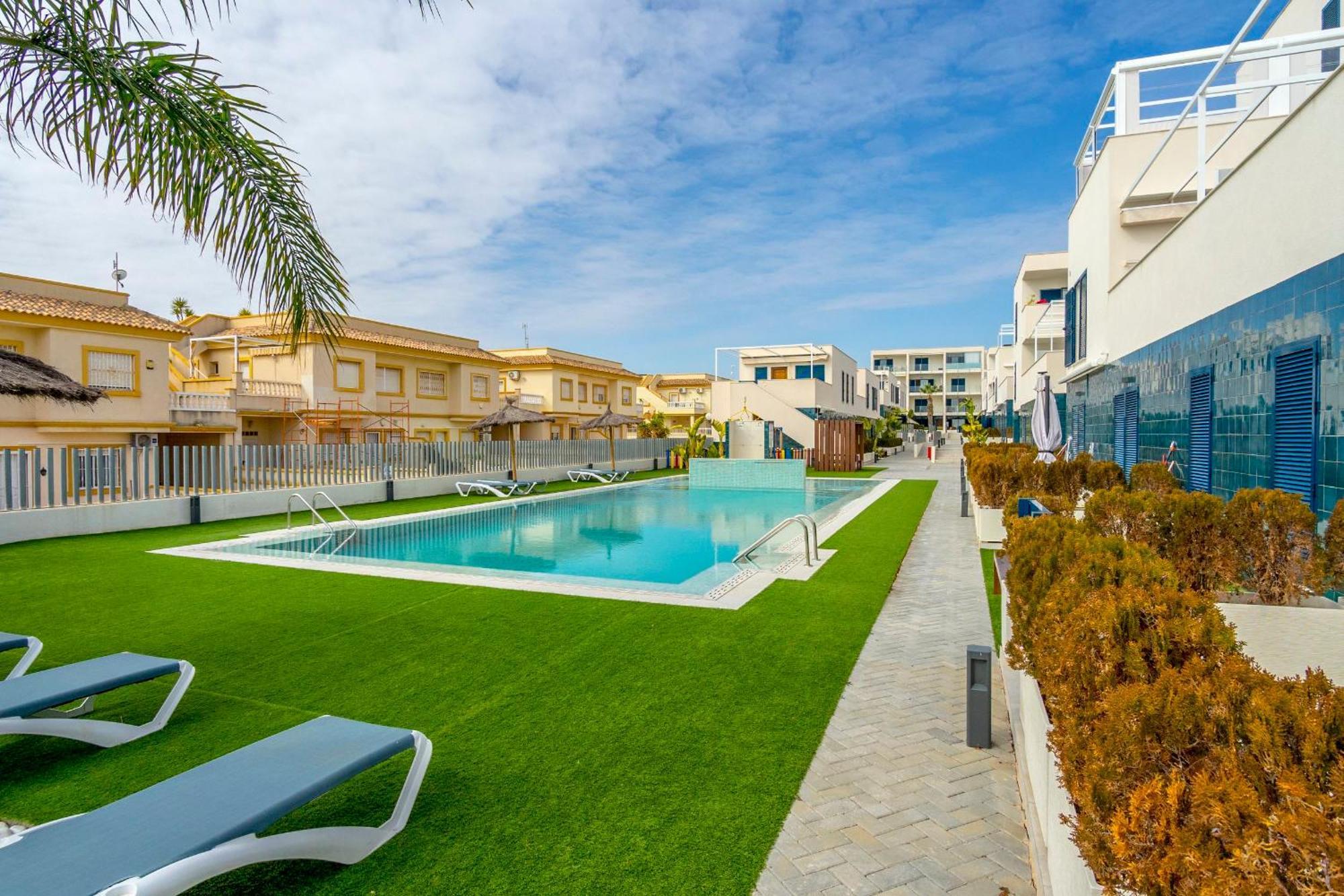 Turquesa Del Mar - Sun & Beach & Golf & Bike - Large Terrace Ground-Floor Spanish Apartment Dehesa de Campoamor  Luaran gambar