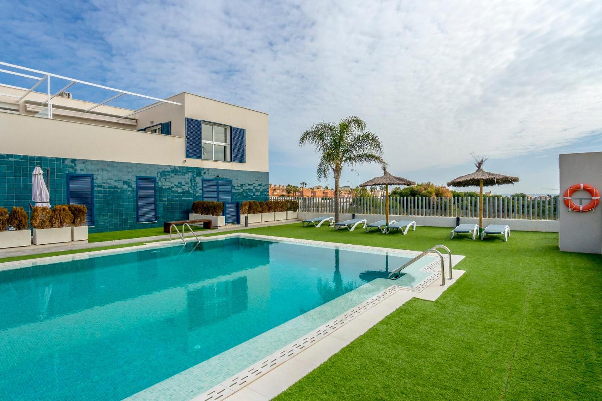 Turquesa Del Mar - Sun & Beach & Golf & Bike - Large Terrace Ground-Floor Spanish Apartment Dehesa de Campoamor  Luaran gambar