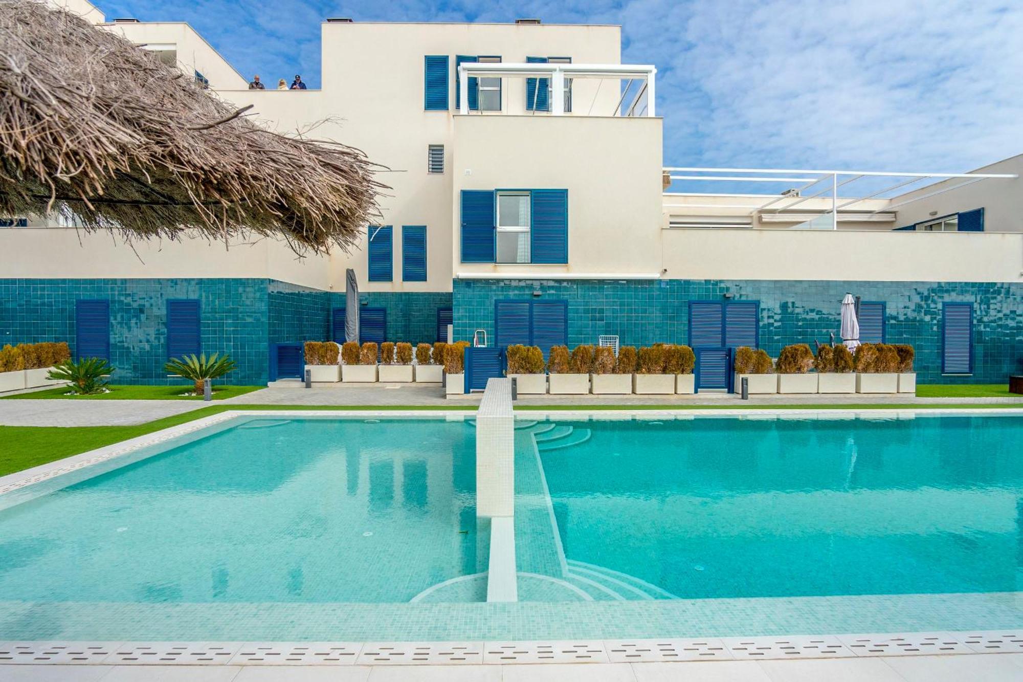 Turquesa Del Mar - Sun & Beach & Golf & Bike - Large Terrace Ground-Floor Spanish Apartment Dehesa de Campoamor  Luaran gambar
