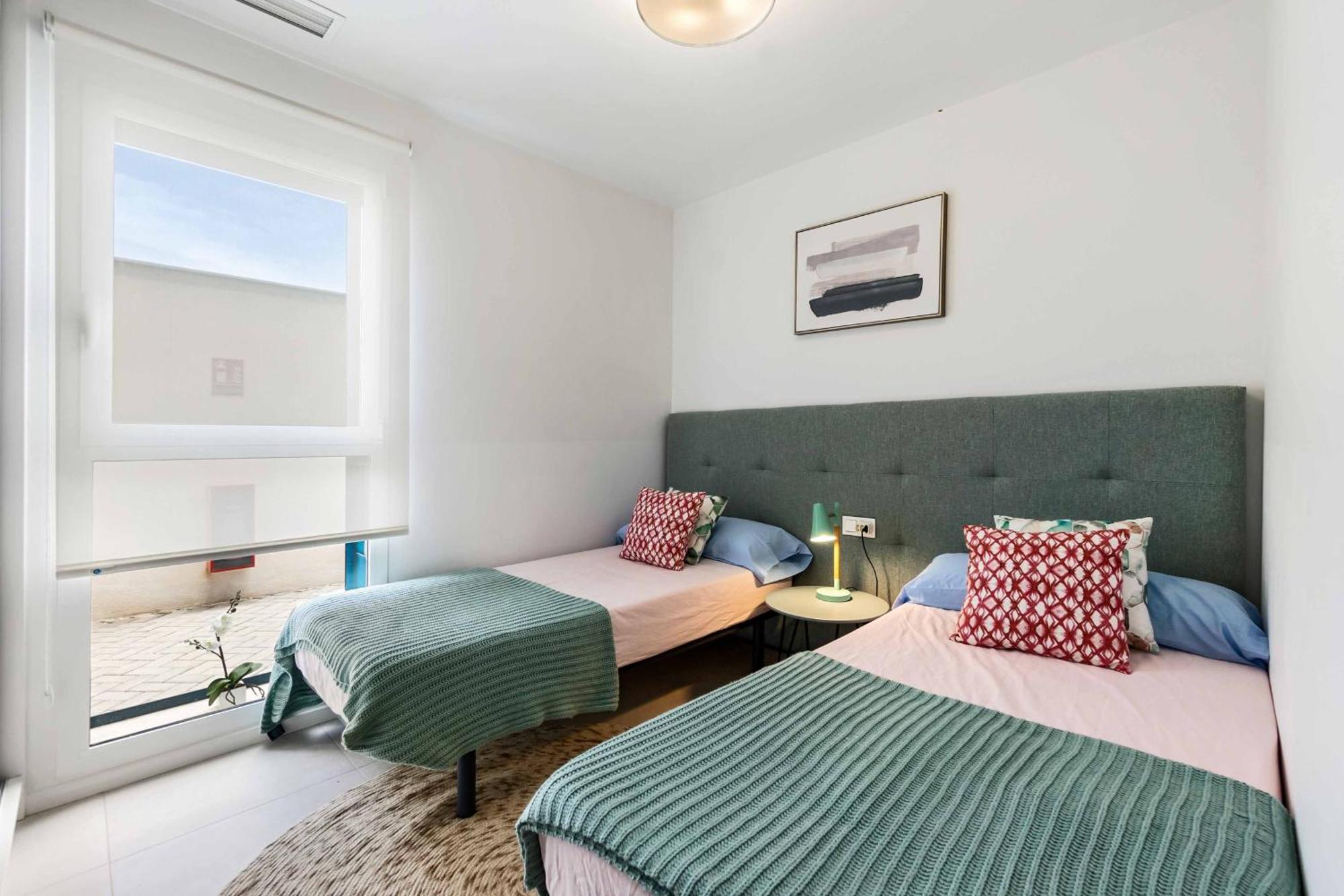 Turquesa Del Mar - Sun & Beach & Golf & Bike - Large Terrace Ground-Floor Spanish Apartment Dehesa de Campoamor  Luaran gambar