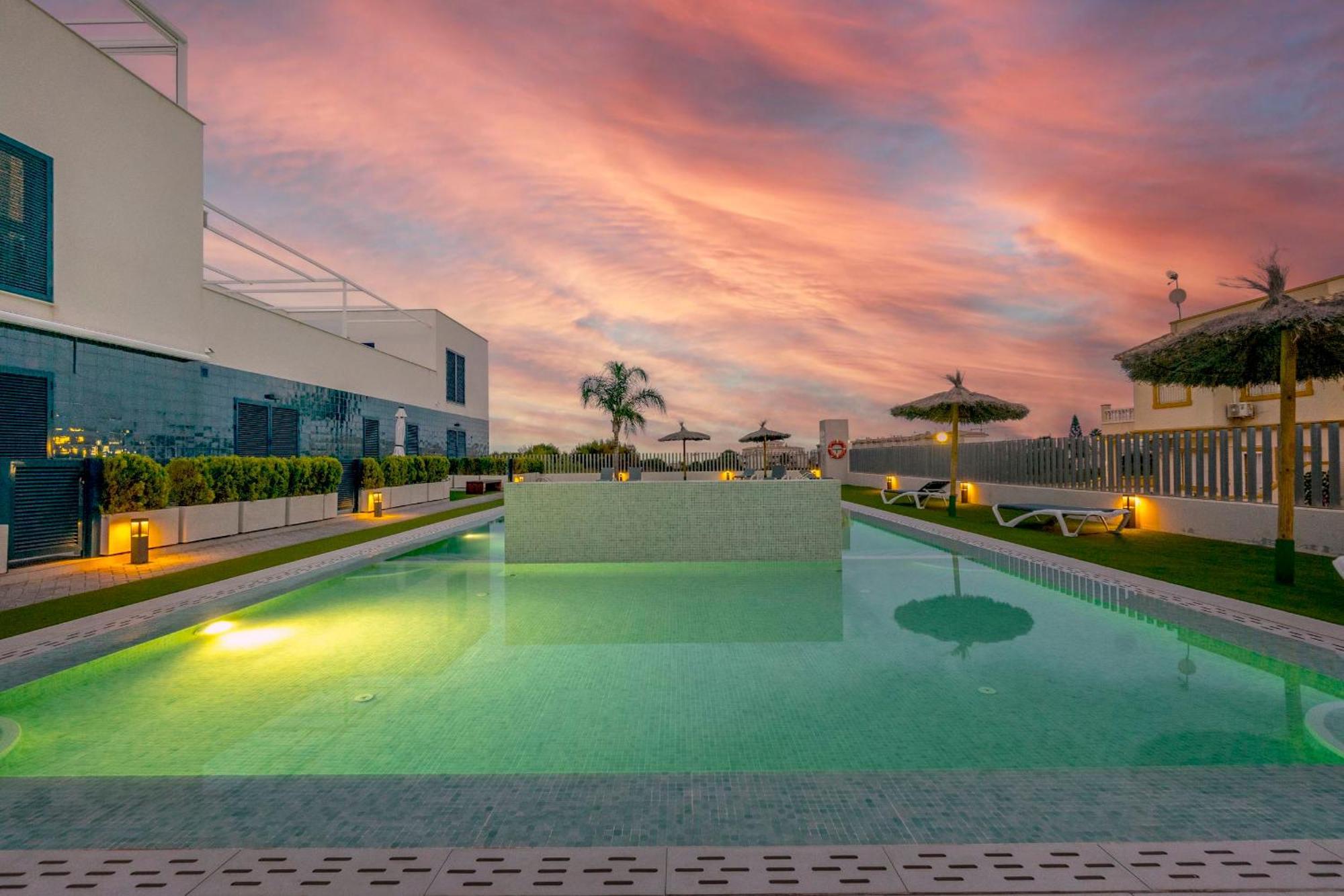 Turquesa Del Mar - Sun & Beach & Golf & Bike - Large Terrace Ground-Floor Spanish Apartment Dehesa de Campoamor  Luaran gambar