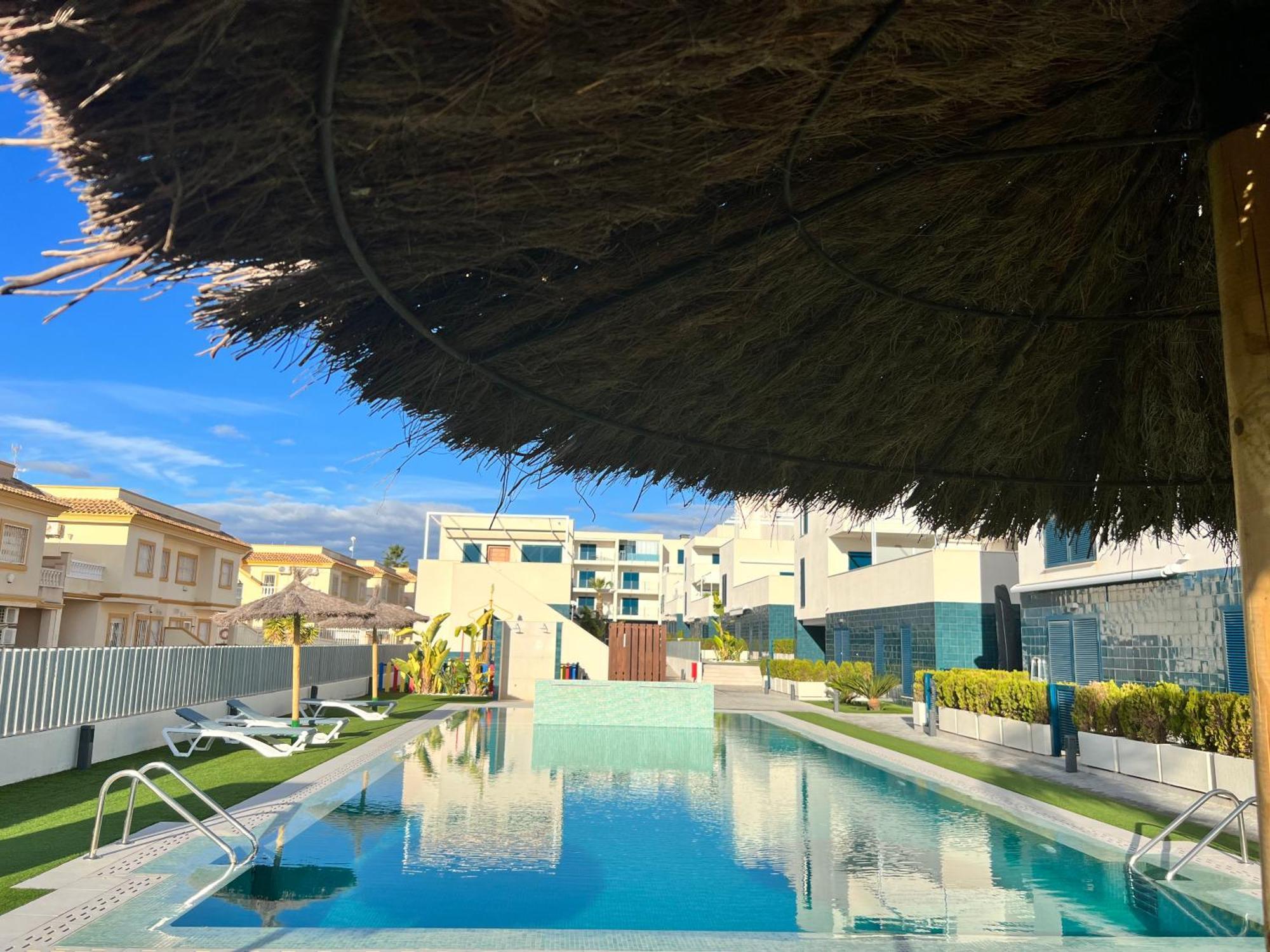 Turquesa Del Mar - Sun & Beach & Golf & Bike - Large Terrace Ground-Floor Spanish Apartment Dehesa de Campoamor  Luaran gambar